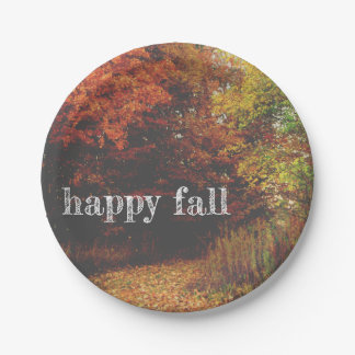 Fall Leaves Plate