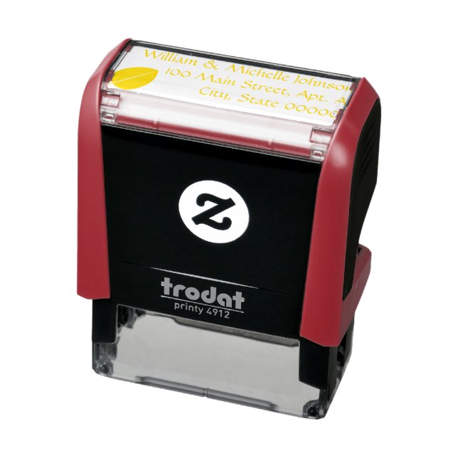 Fall Leaves Self-Inking Address Stamp (Product)