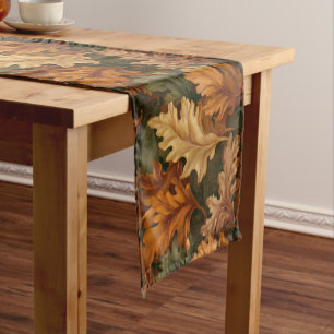 Fall Leaves Short Table Runner