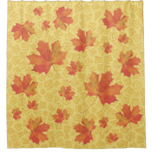Fall Leaves Shower Curtain