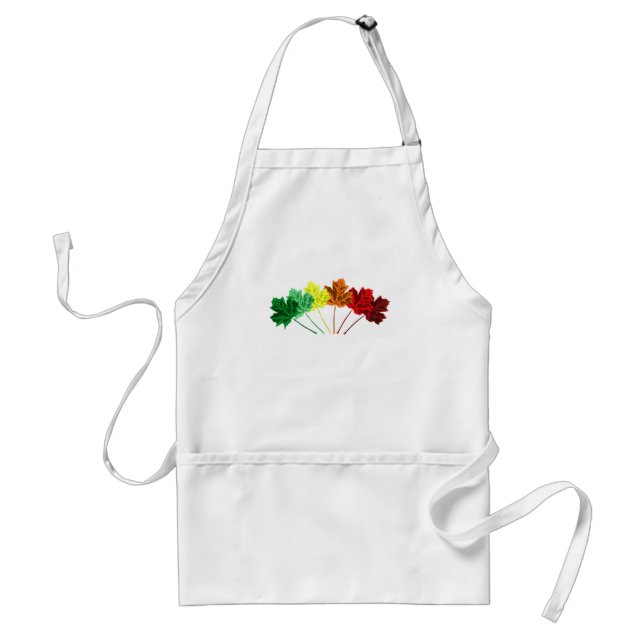 Fall Leaves Standard Apron (Front)