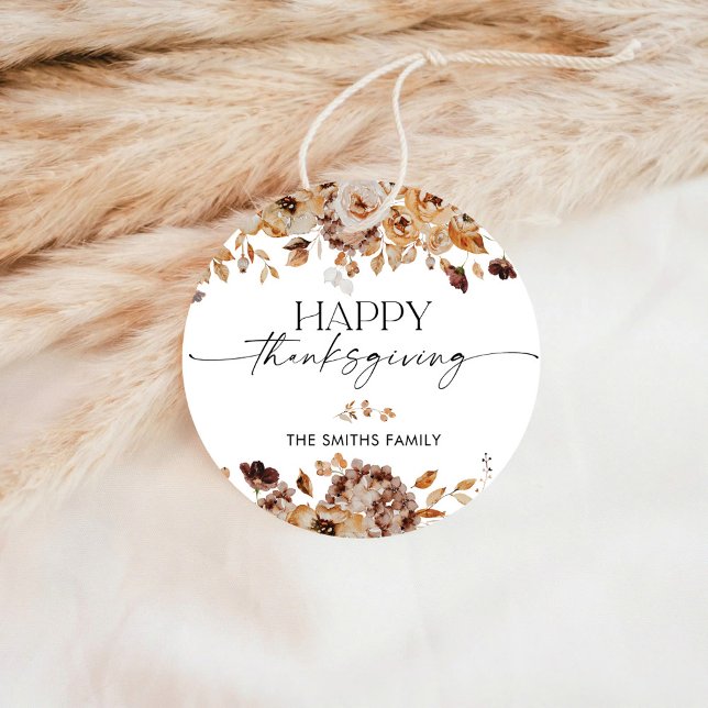 Fall Leaves Thanksgiving Dinner Ornament (Creator Uploaded)