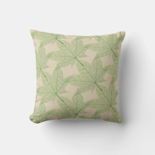 Fall Leaves Throw Pillow