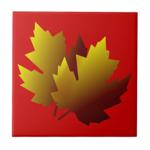 Fall Leaves Tile