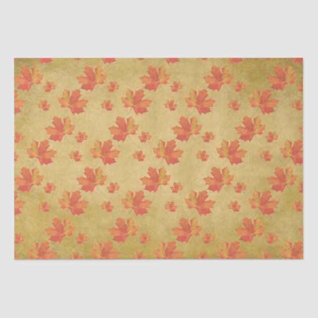 Fall Leaves Tissue Paper (Front)