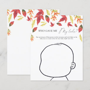 Fall leaves - Who gave me my looks baby game