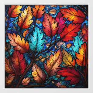 Fall Leaves Window Cling