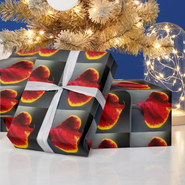 Fall Leaves Wrapping Paper (Holidays)