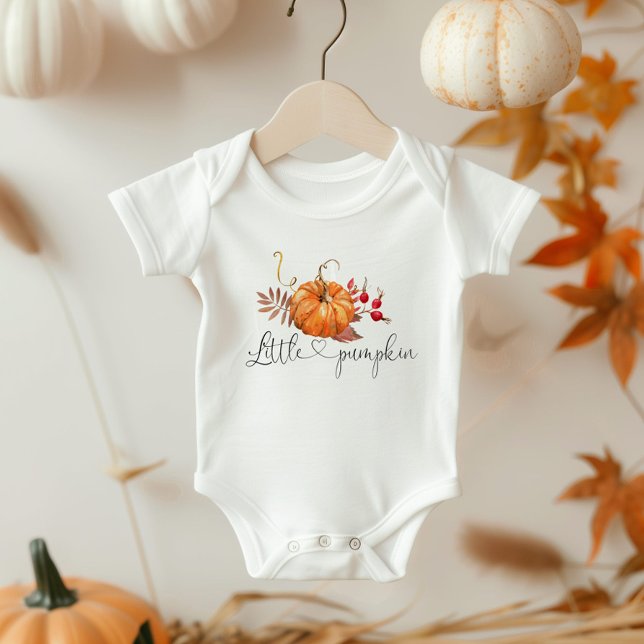 Fall little pumpkin baby bodysuit (Creator Uploaded)