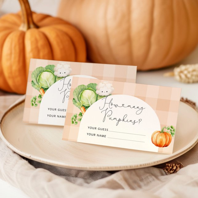 Fall Locally grown How many pumpkins Enclosure Card (Creator Uploaded)