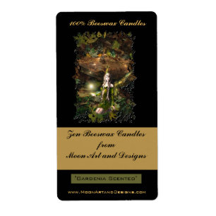 Fall Magic Fairy Craft or Wine Labels