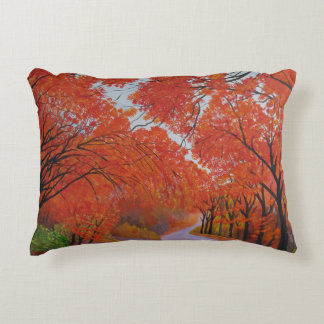 Fall Maple Daejeon Korea Decorative Cushion