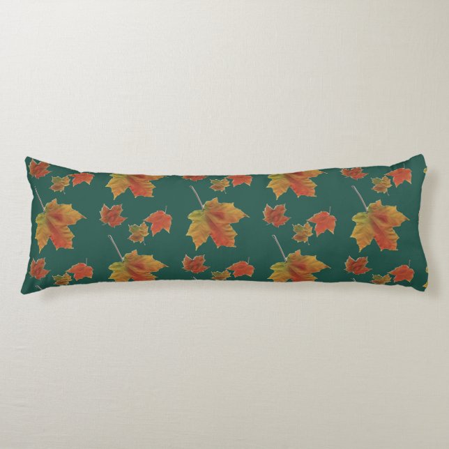 Fall Maple Eye Candy pillow (Front)