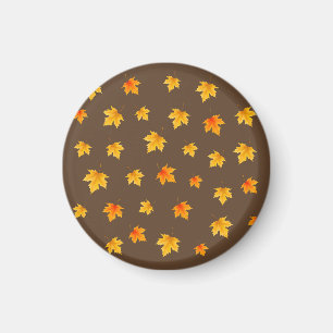 Fall Maple Leaves Magnet