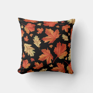 Fall Maple Leaves Thanksgiving Pattern Cushion