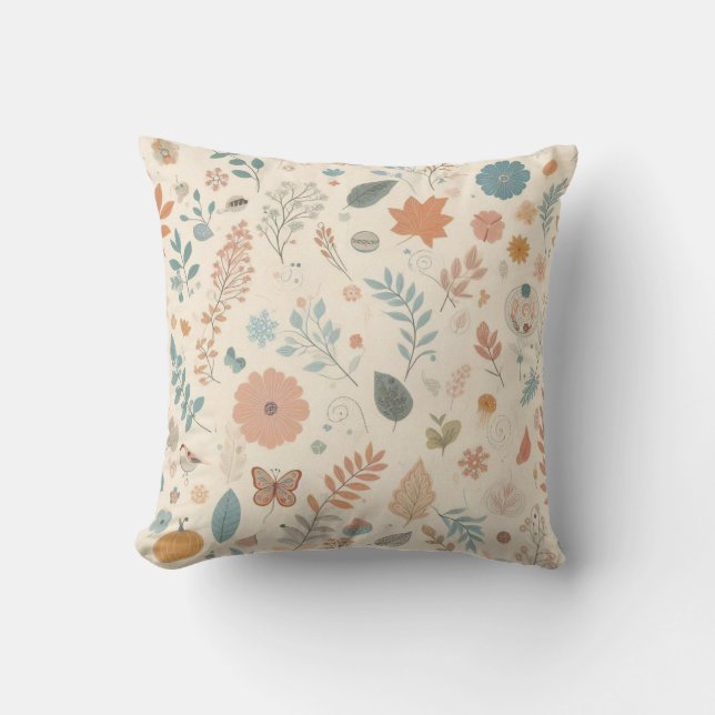 fall mood pillow (Front)
