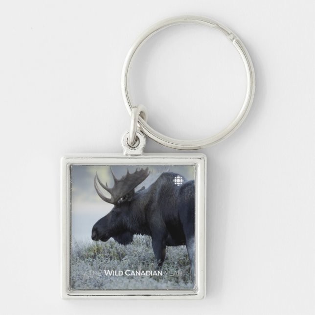Fall - Moose Key Ring (Front)