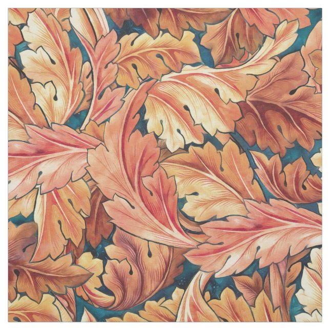 Fall Morris Leaves Pattern Fabric (Swatch)