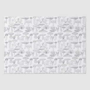 Fall mushroom forest tissue paper
