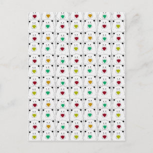 Fall 'n Bears Postcard