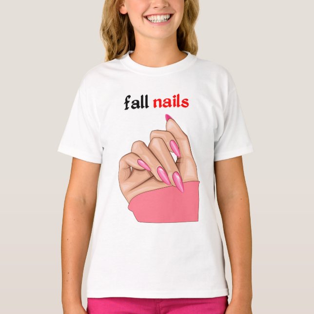 fall nails T-Shirt (Front)