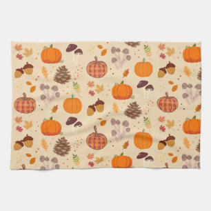 Fall Nature Tea Towel