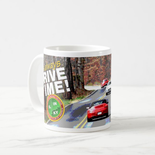 Fall Near Brown County, Indiana Coffee Mug (Front Left)