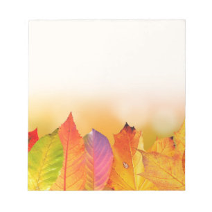 Fall Notepad