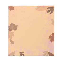 Fall Notepad