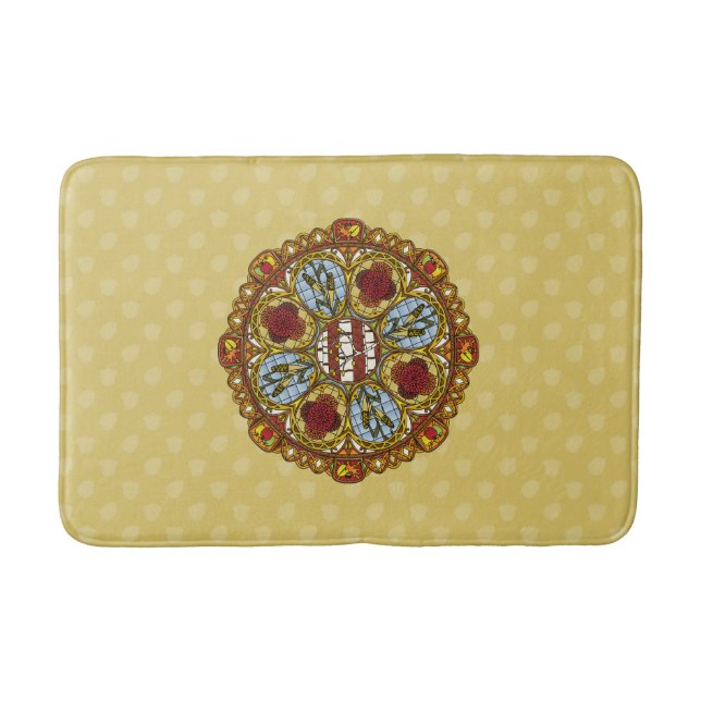 Fall Nouveau Bath Mat (Front)