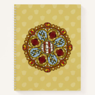 Fall Nouveau Spiral Notebook