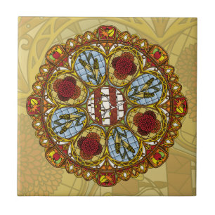 Fall Nouveau Tile