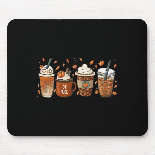 Fall Occupational Therapy Autumn Ot Cota  Mouse Pad (Front)
