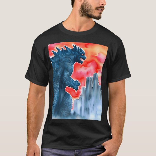 Fall of Humanity  Attack of the Monsters T-Shirt (Front)