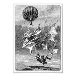Fall of the Flying Man Photo Print