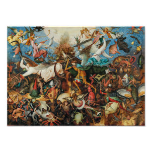 Fall of the Rebel Angels Pieter Bruegel, Elder Photo Print