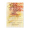 fall old tree rustic wedding RSVP cards