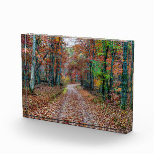 Fall On The Dirt Road new Photo Block
