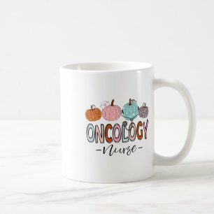 Fall Oncology Nurse Autumn Pumpkin Thanksgiving Coffee Mug