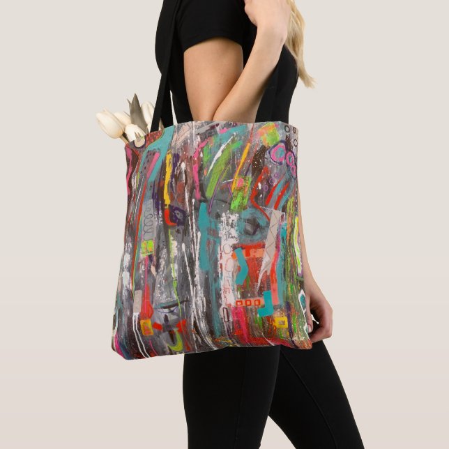 Fall Out Tote Bag (Close Up)