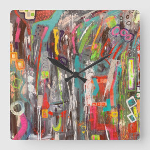 Fall Out Wall Clock