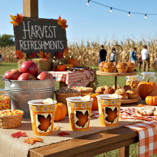 FALL PAPER CUPS
