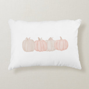 Fall Peach Pumpkin's Decorative Cushion