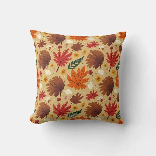 fall pillow cushion (Front)