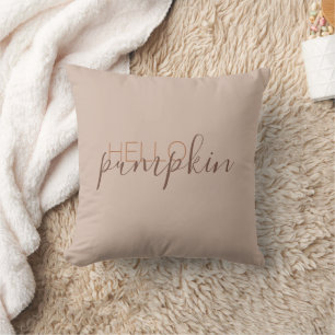 Fall Pillow   Home Decor   Hello Pumpkin   Modern