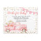 Fall Pink Pumpkin Truck Books for Baby Card