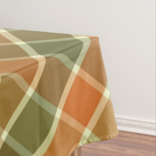 FALL PLAID CHECK TABLECLOTH
