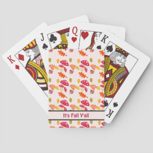 Fall Playing Cards