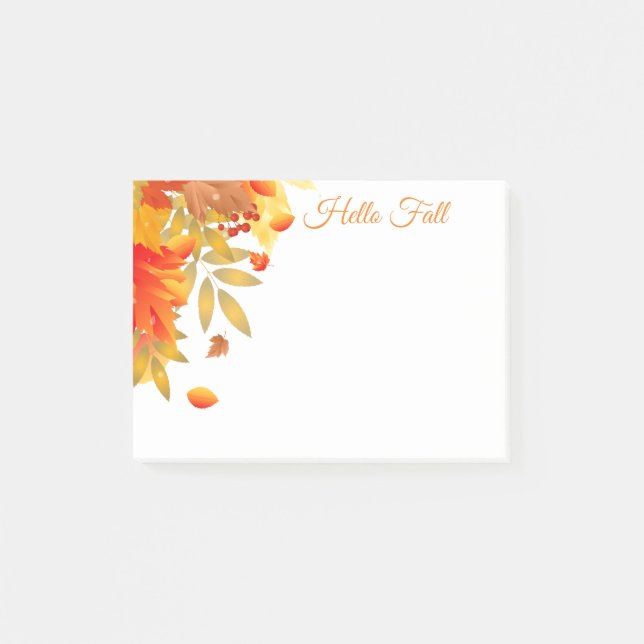 Fall Post Notes (Front)
