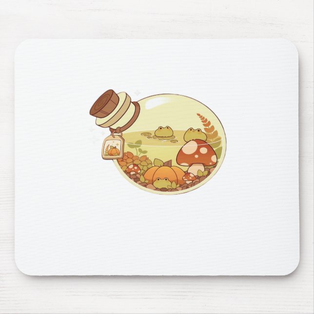 Fall Potion With Froggies Classic Mouse Pad (Front)